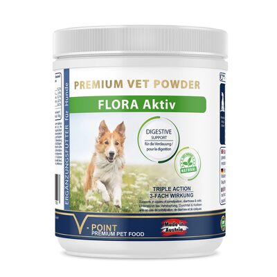 FLORA Aktiv – Kräuterpulver für Hunde