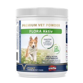 FLORA Aktiv – poudre à base de plantes pour chiens 1