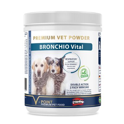 BRONCHIO Vital - poudre à base de plantes pour chiens