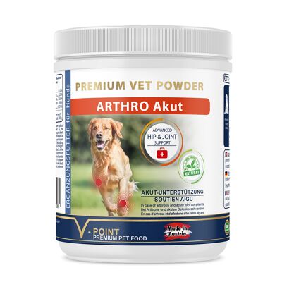 ARTHRO aigu - poudre à base de plantes pour chiens souffrant d'arthrose