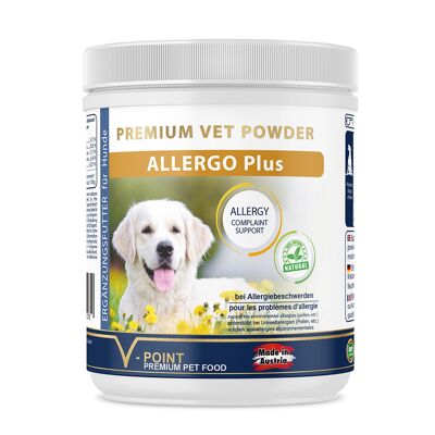 ALLERGO Plus – poudre à base de plantes pour chiens