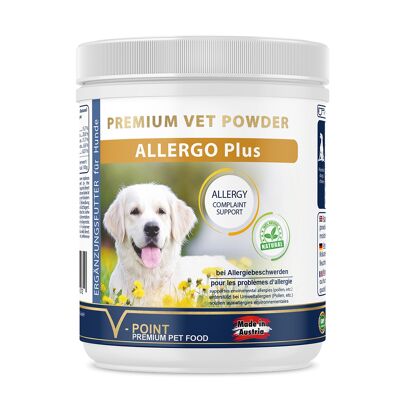 ALLERGO Plus – polvo de hierbas para perros