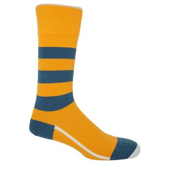 Chaussettes Homme Equilibrium Bio Jaune 1