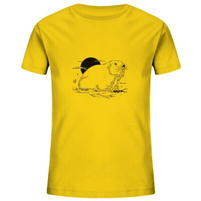 Alpenmurmeltier - Kids Organic Shirt - Golden Yellow