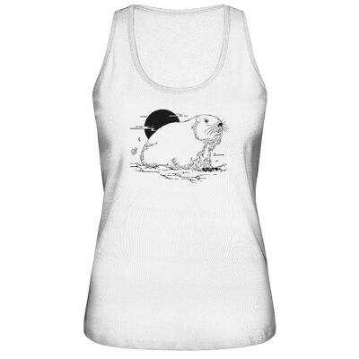 Alpenmurmeltier - Ladies Organic Tank-Top - White