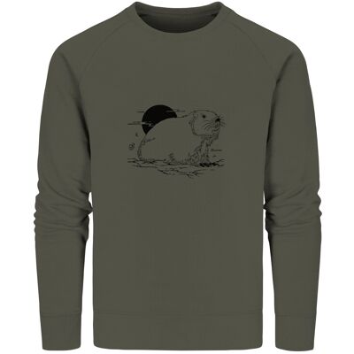 Alpenmurmeltier - Organic Sweatshirt - Khaki