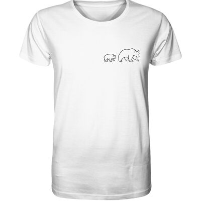 Bären - Organic Shirt - White