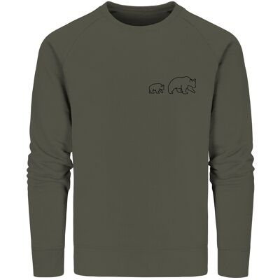 Bären - Organic Sweatshirt - Khaki