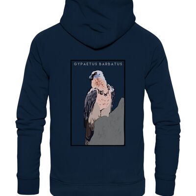 Bartgeier - Organic Fashion Hoodie - French Navy