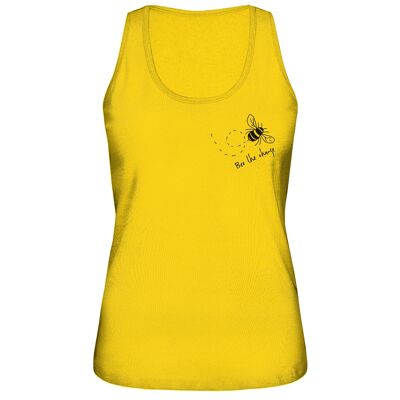 Bee - Ladies Organic Tank-Top - Golden Yellow