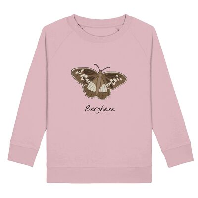 Berghexe - Kids Organic Sweatshirt - Cotton Pink