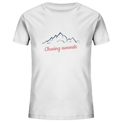 Chasing Summits - Kids Organic Shirt - White