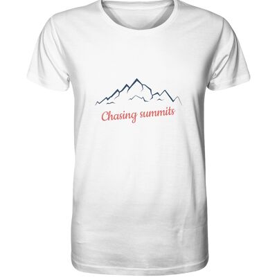 Chasing Summits - Organic Shirt - White