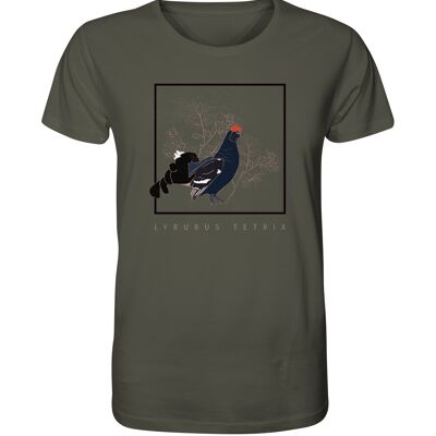 Lyrurus Tetrix - Organic Shirt - Khaki