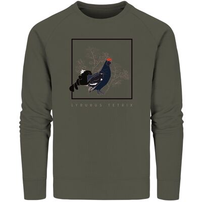 Lyrurus Tetrix - Organic Sweatshirt - Khaki