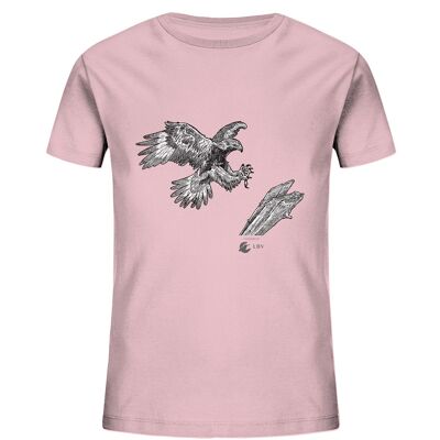 Steinadler LBV - Kids Organic Shirt - Cotton Pink