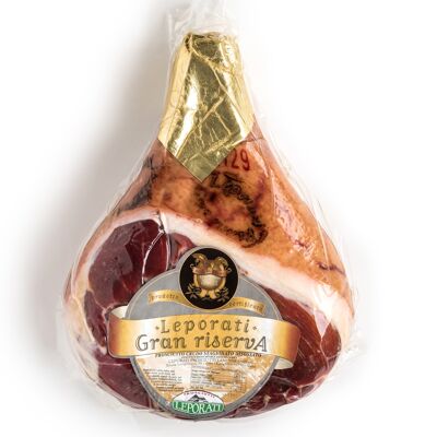 Prosciutto Riserva 27 Mths : Flat/Piatto : ( Ham, Jambon)