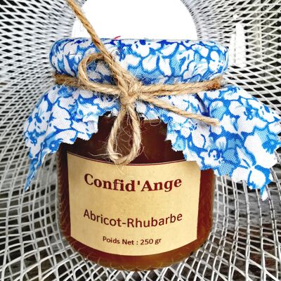 Confiture Cadeau - Abricot-Rhubarbe
