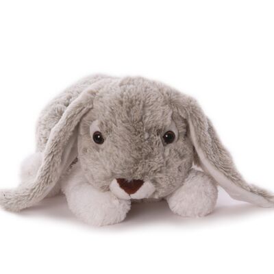 Hare 30 cm lying grey