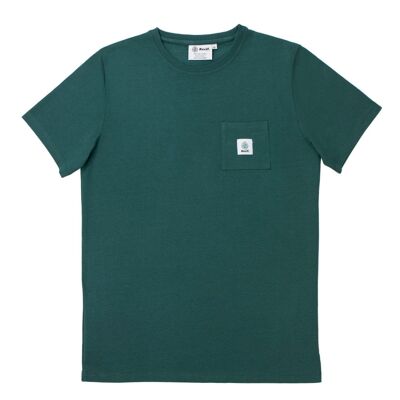 T-Shirt poche recyclé - Vert Sapin