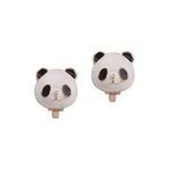 Boucles D'oreilles Clip Panda 1