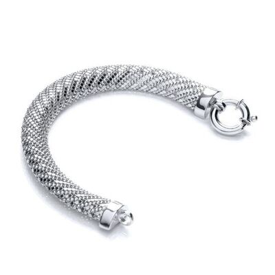 Silver Mesh Bracelet
