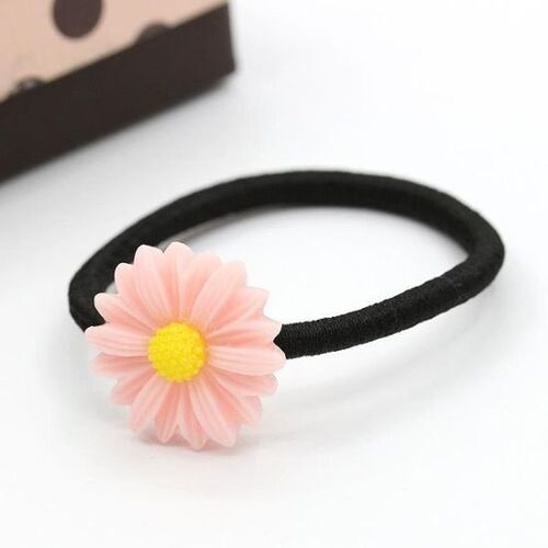 Pink Daisy Hair Bobble (112142)