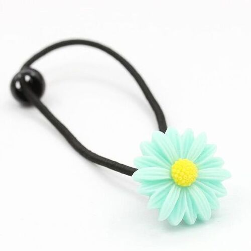 Blue Daisy Hair Bobble