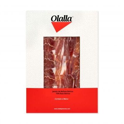 Acorn-fed Ham Ib 75% Iberian Breed hand-sliced 100g