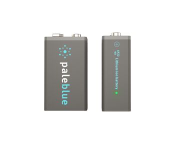 Pile lithium ion rechargeable 9V (pack de 2pcs) 9