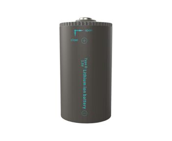 Pile lithium ion rechargeable D Cell (pack de 2pcs) 10