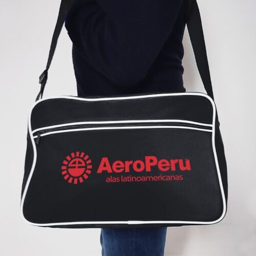 Aeroperu sac messenger noir