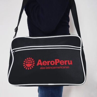 Aeroperu messenger bag black