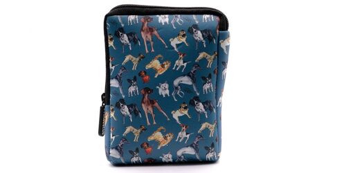 Jo Scott Standing Dog Blue/Grey Percy Bag