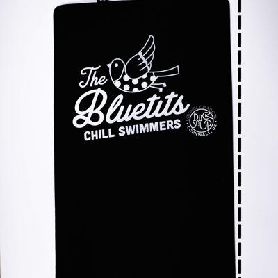 Bluetits Chill Swimmers Mat - Black