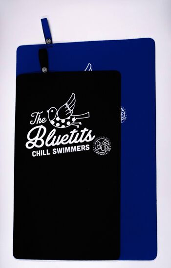 Grand tapis de natation Bluetits Chill - Bleu 7