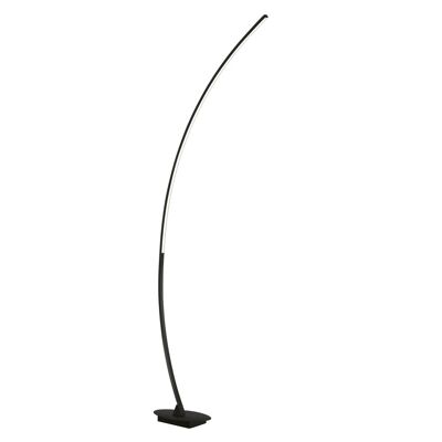 SOLO black metal LED floor lamp