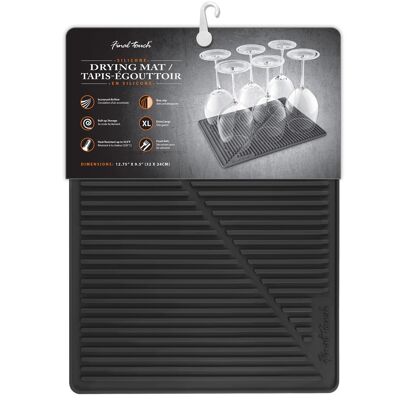 Final Touch Drying Mat Black