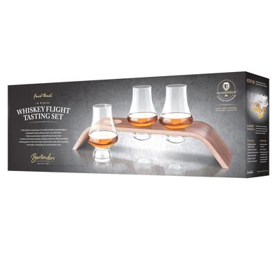 Final Touch 4 Piece Whisky Flight Tasting Set