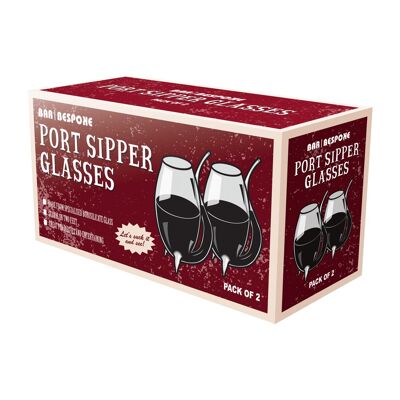 Bar Bespoke Port Sipper Glasses 2 Pack
