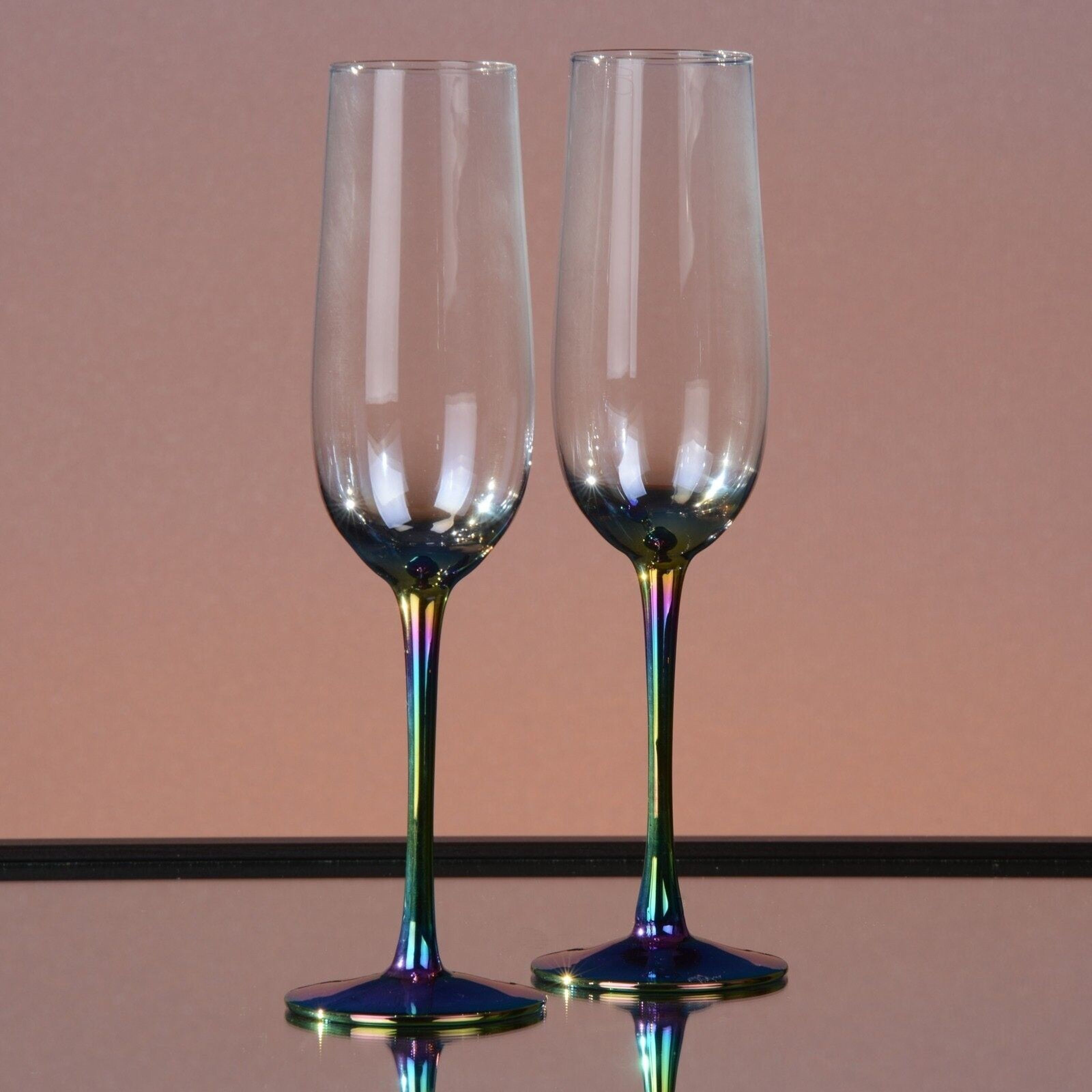 Mirage Set of 2 Champagne Glasses