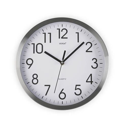 Reloj aluminio 30,5cm diametro 20550073