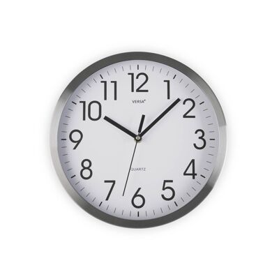 Reloj aluminio 25cm diametro 20550074