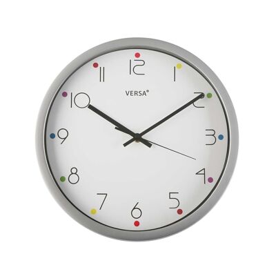 SILVER POINTS WALL CLOCK 20550087