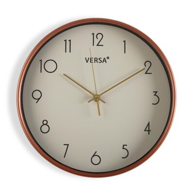 BEIGE WALL CLOCK 20550105