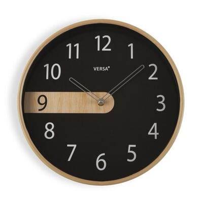 BLACK KITCHEN CLOCK 30.5 CM 20551081