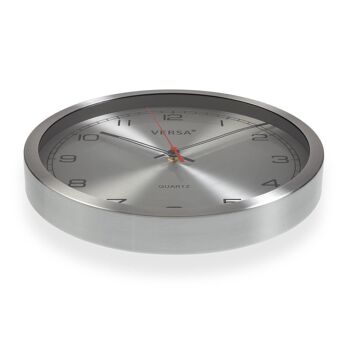 HORLOGE ALUMINIUM 30CM 20551092 2