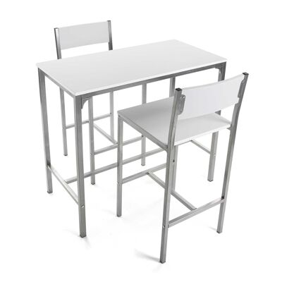 ENSEMBLE TABLE ET DEUX CHAISES 20880040