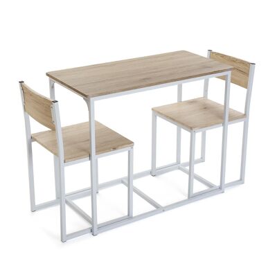 SET OF TABLE AND TWO CHAIRS INGE 20880053