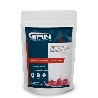 Ultimate Competition Whey - Fraises & Crème 2.25kg